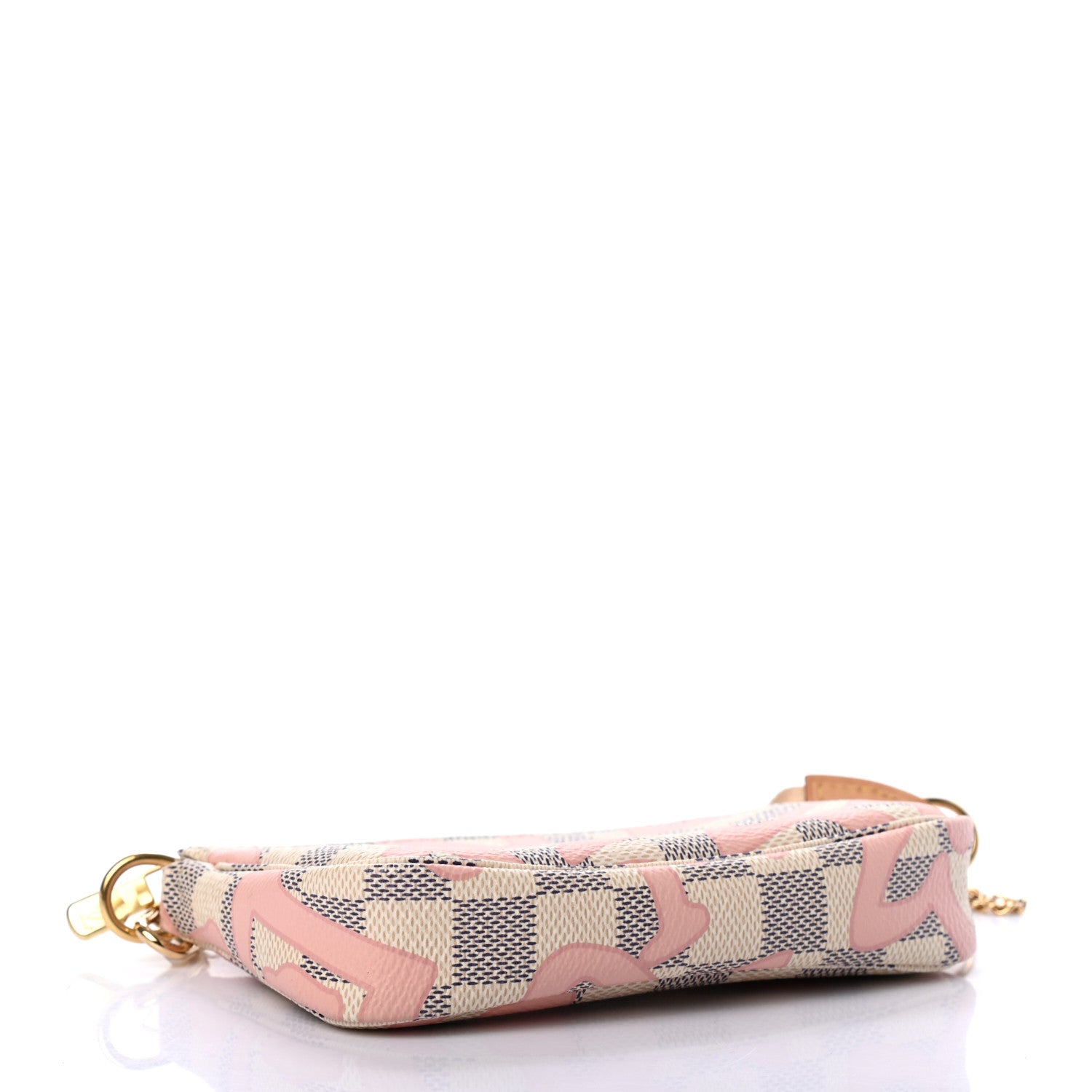 Louis Vuitton Damier Azur Tahitienne Mini Pochette Accessories 4 of 7