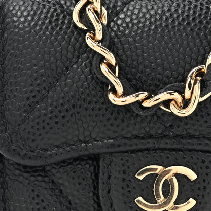 Chanel Caviar Quilted Airpods Pro Case Black 9 of 14
