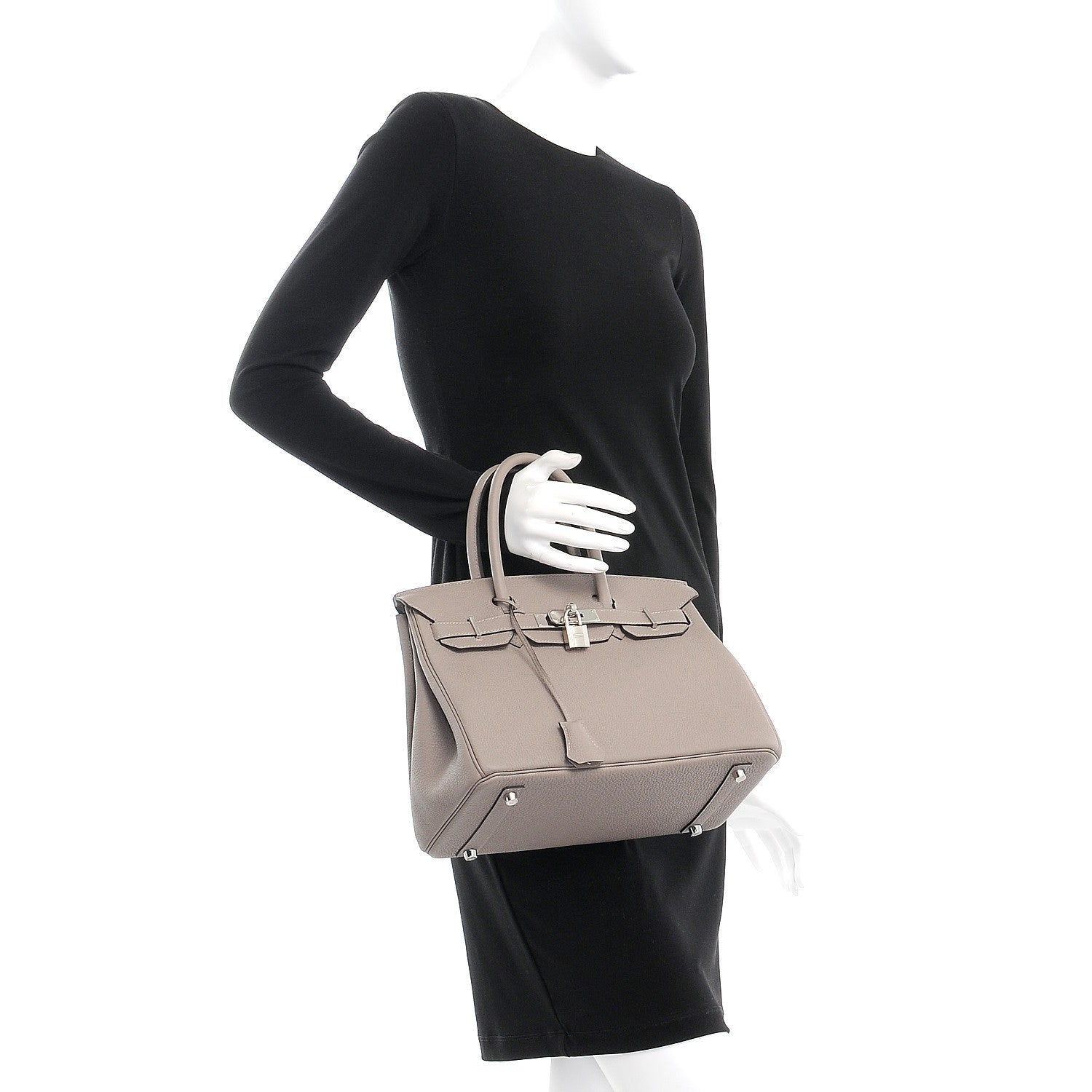 Hermes Togo Birkin 30 Gris Asphalte 2 of 33
