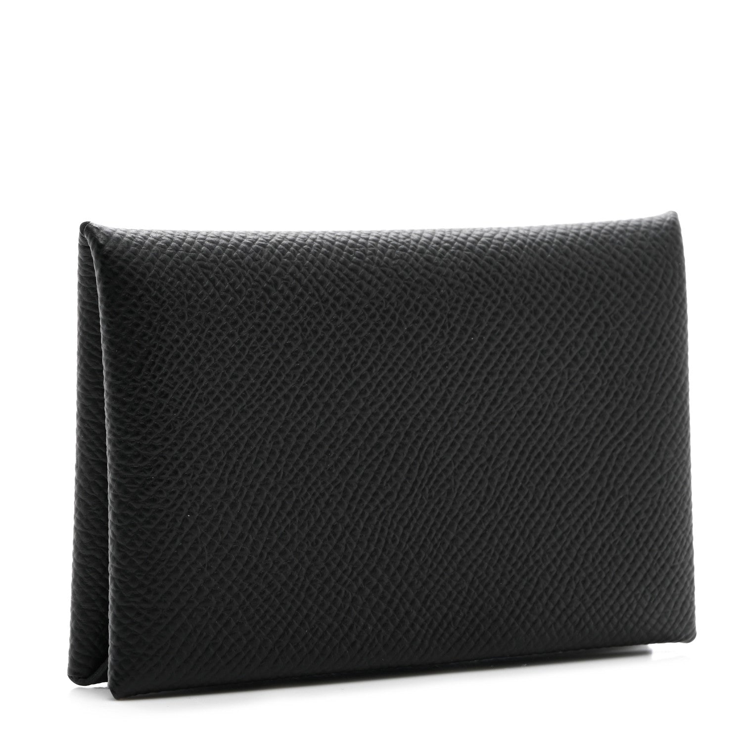 Hermes Epsom Calvi Card Case Black 3 of 7
