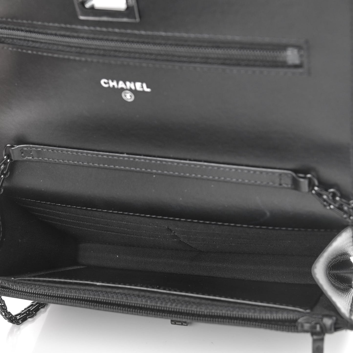 Aged Calfskin Quilted Reissue Wallet On Chain WOC So Black