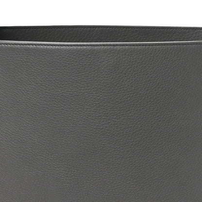 The Row Grained Calfskin Piper Hobo Charcoal 7 of 9