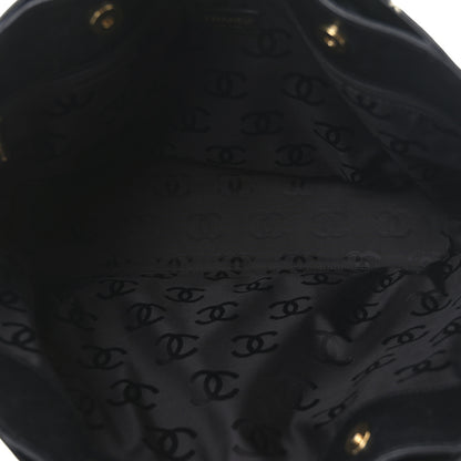 Chanel Calfskin Wild Stitch Large Tote Black 5 of 10