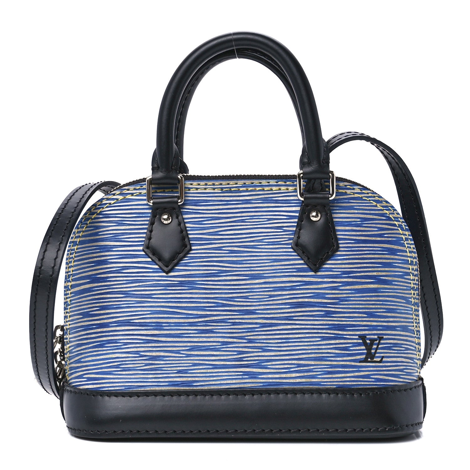 Louis Vuitton Epi Nano Alma Denim Light 1 of 12