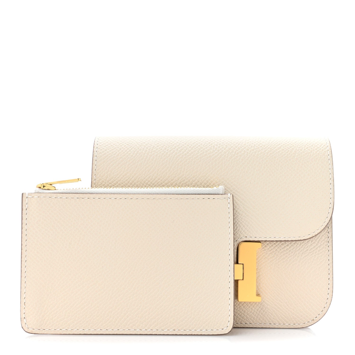 Hermes Epsom Constance Slim Wallet Craie 3 of 9