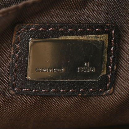 Fendi Zucchino Vitello Hobo Testa di Moro Beige 5 of 7