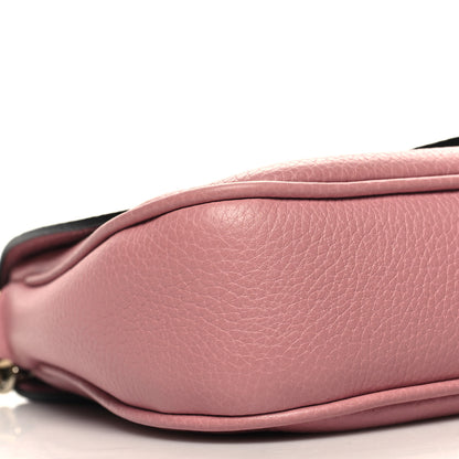 Gucci Pebbled Calfskin Medium Soho Flap Crossbody Pink 9 of 10