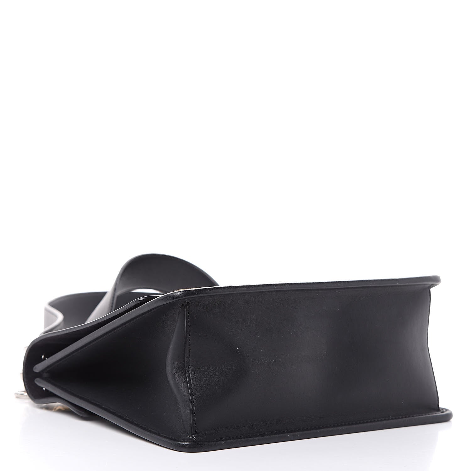 Fendi Vitello Century Velvet F is Fendi FF Kan I Shoulder Bag Black Tobacco 4 of 15