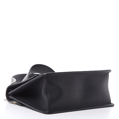 Fendi Vitello Century Velvet F is Fendi FF Kan I Shoulder Bag Black Tobacco 4 of 15
