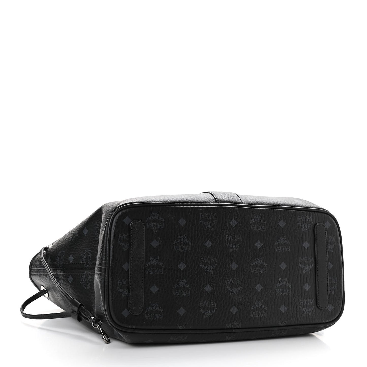 Visetos Medium Liz Reversible Shopper Tote Black