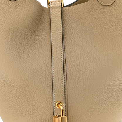 Hermes Taurillon Clemence Picotin Lock 18 PM Trench 7 of 10