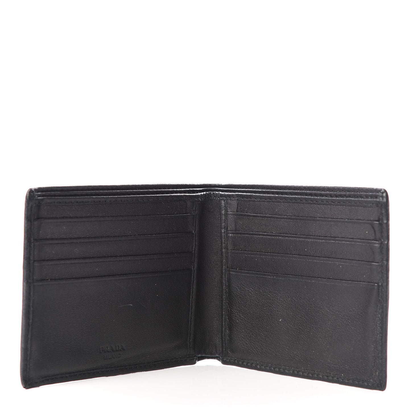 Soft Calf Bi-Fold Wallet Black