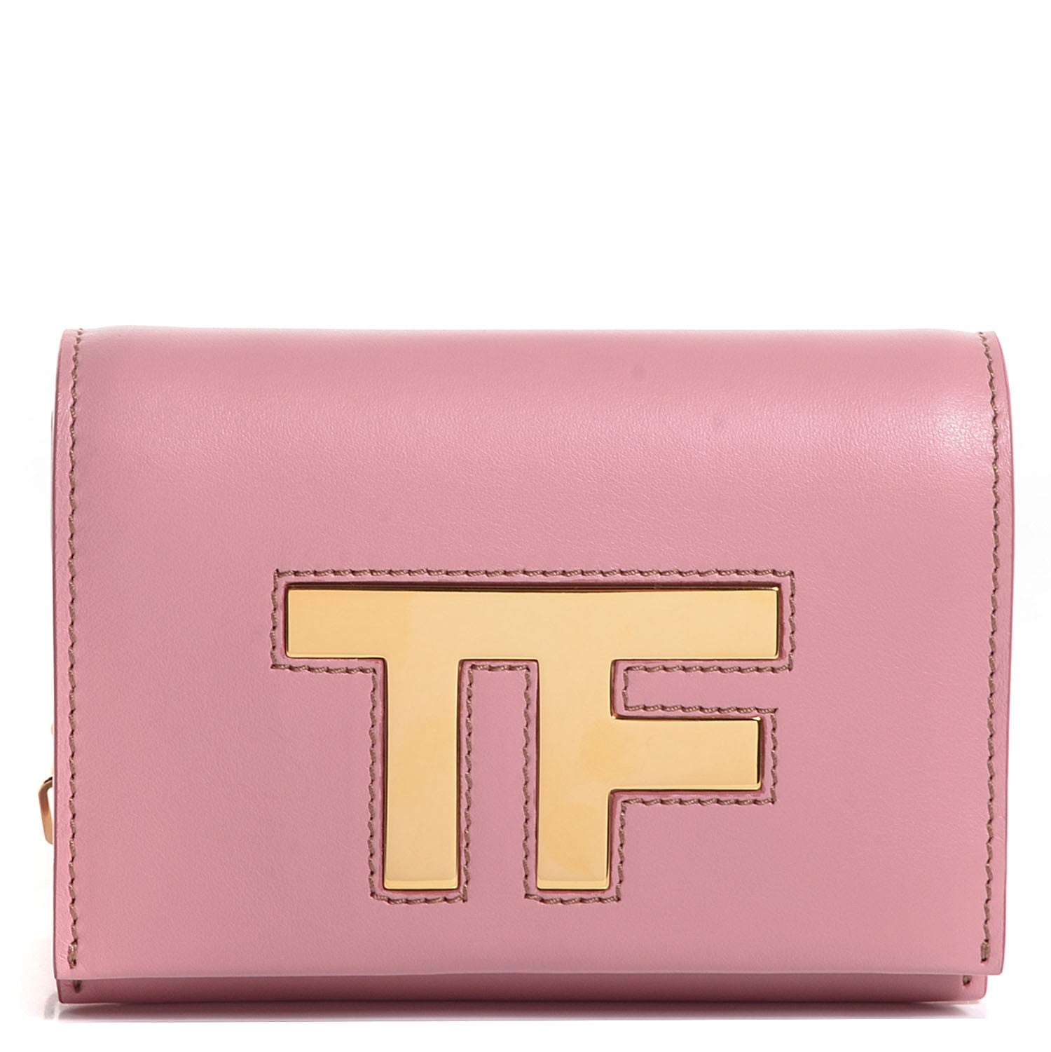 Tom Ford Leather Icon Disco Bag Wild Rose 1 of 7