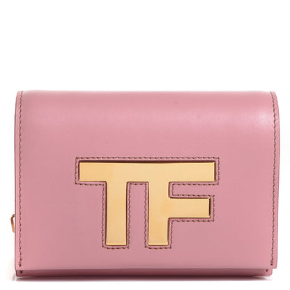 Tom Ford Leather Icon Disco Bag Wild Rose 1 of 7