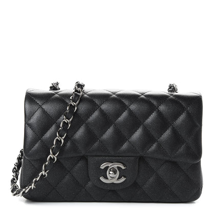 Chanel Iridescent Caviar Quilted Mini Rectangular Flap Black 1 of 11