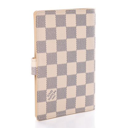 Louis Vuitton Damier Azur Small Ring Agenda Cover 3 of 6