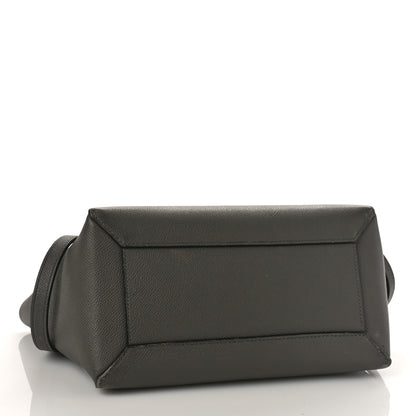 Celine Grained Calfskin Micro Belt Bag Grey 4 of 12