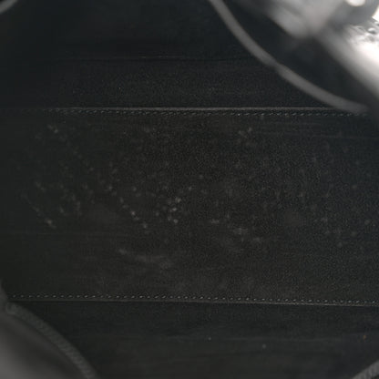 Christian Dior Matte Calfskin Cannage Studded Medium Supple Lady Dior Ultra Black 5 of 11