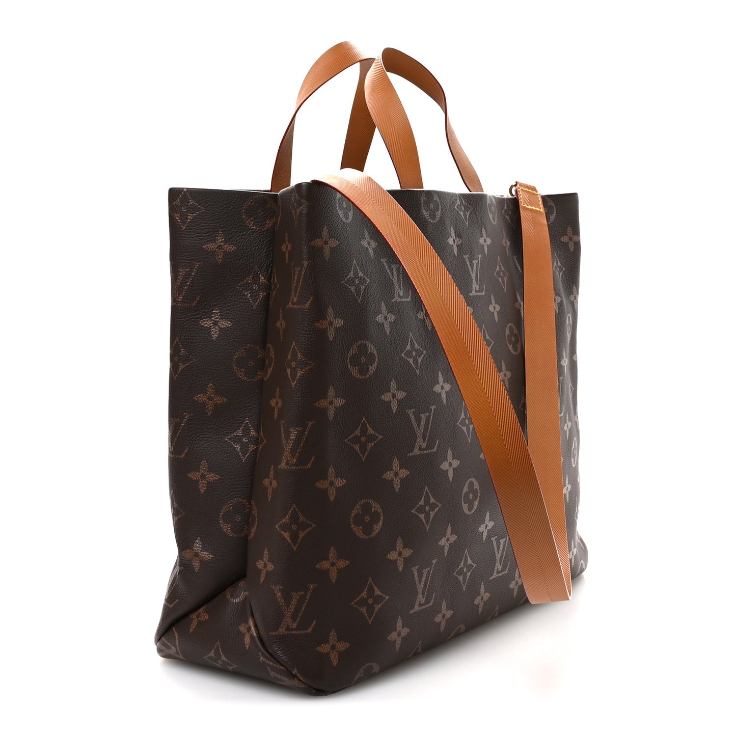 Monogram Mirror Shopper Tote MM