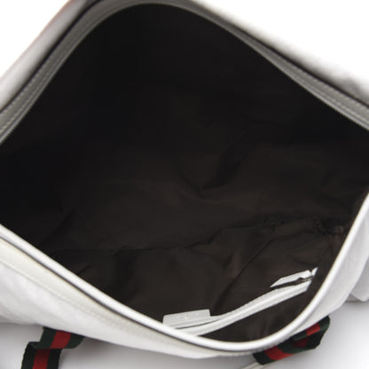 Gucci Nylon Microguccissima Gym Bag White 5 of 10