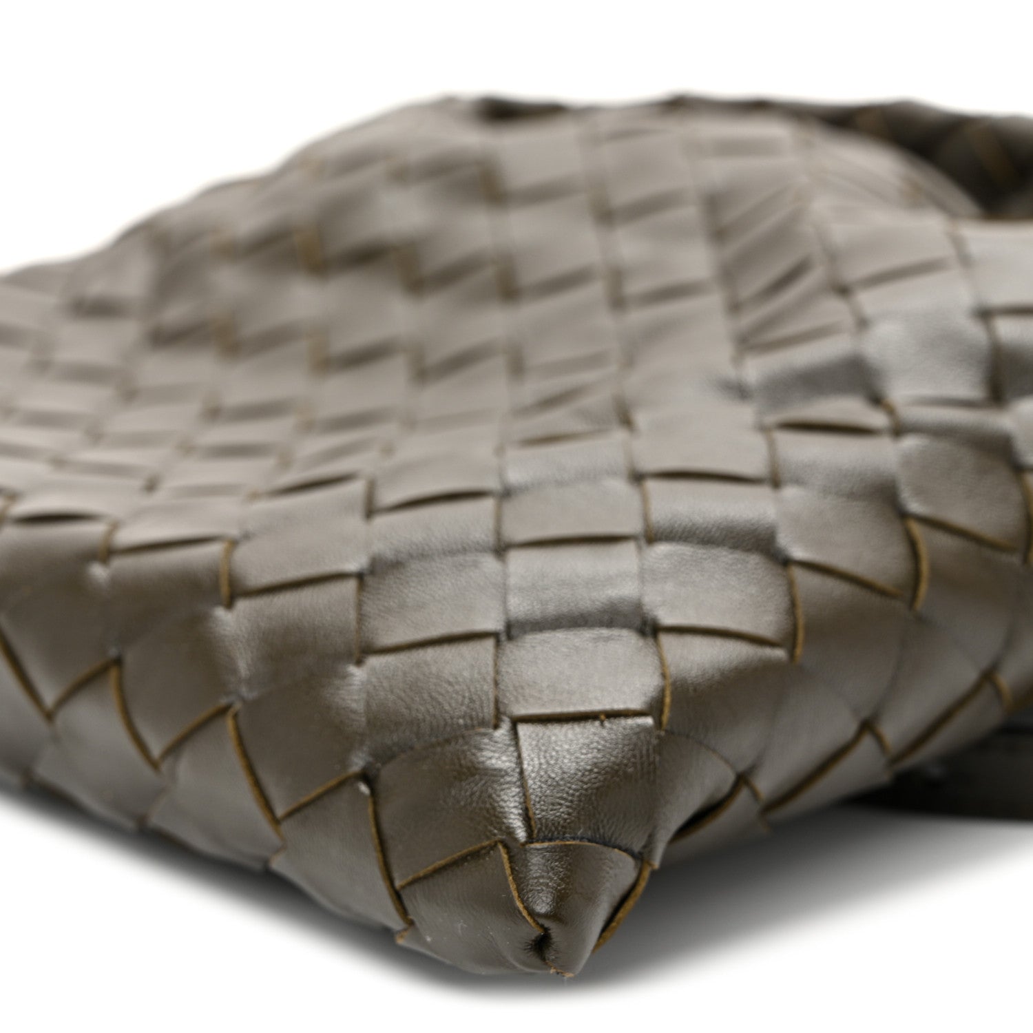 Bottega Veneta Calfskin Intrecciato Mini Hop Kaki 10 of 10