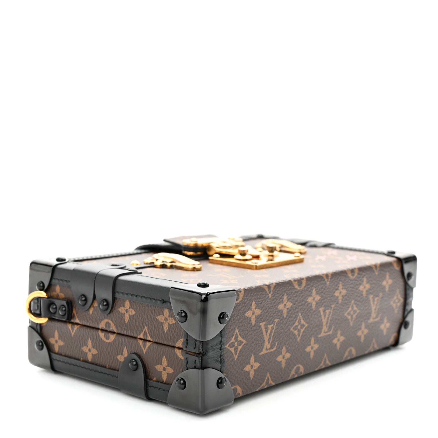 Louis Vuitton Monogram Petite Malle Black 4 of 9