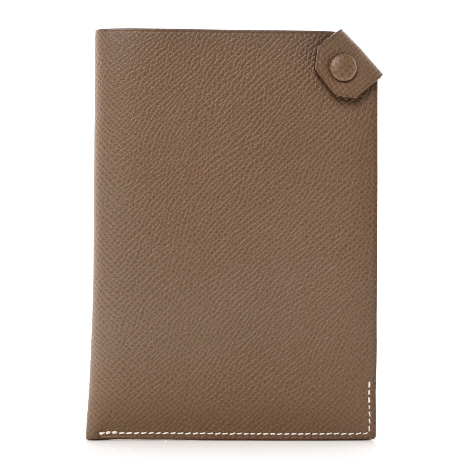Hermes Epsom Tarmac PM Passport Holder Etoupe 1 of 8