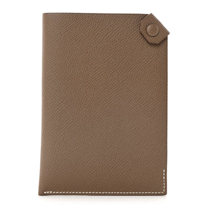 Hermes Epsom Tarmac PM Passport Holder Etoupe 1 of 8