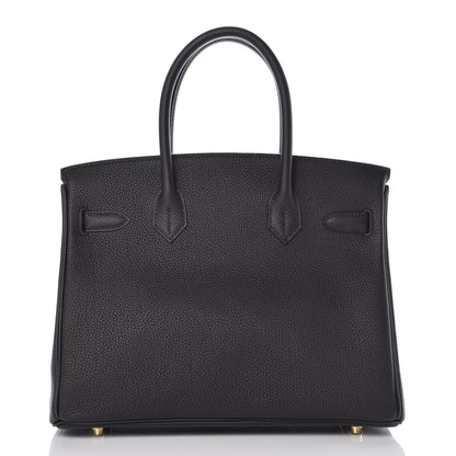 Hermes Togo Birkin 30 Black 4 of 34