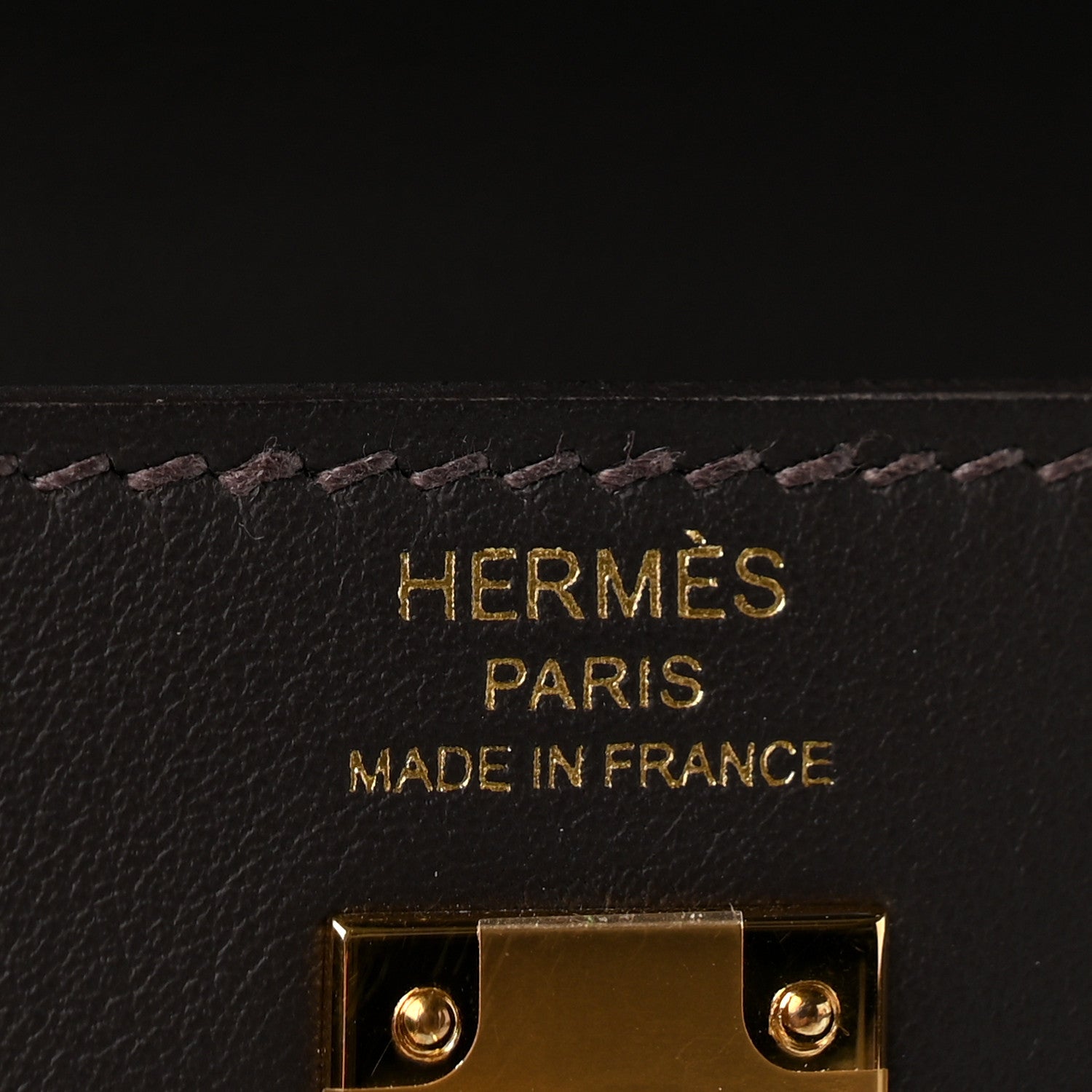 Hermes Swift Kelly Retourne 25 Bai Brun 6 of 10