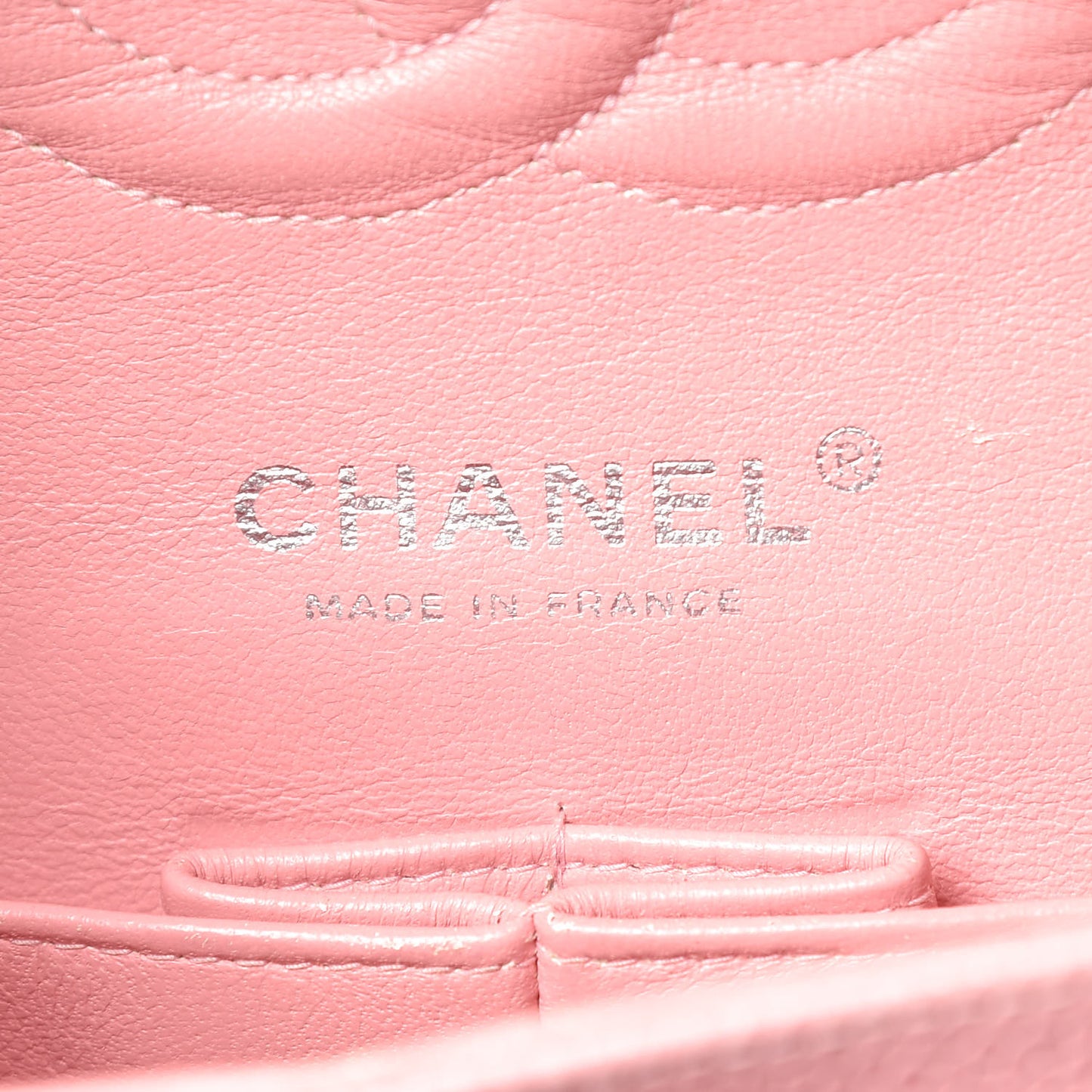 Caviar Quilted Medium Double Flap Pink