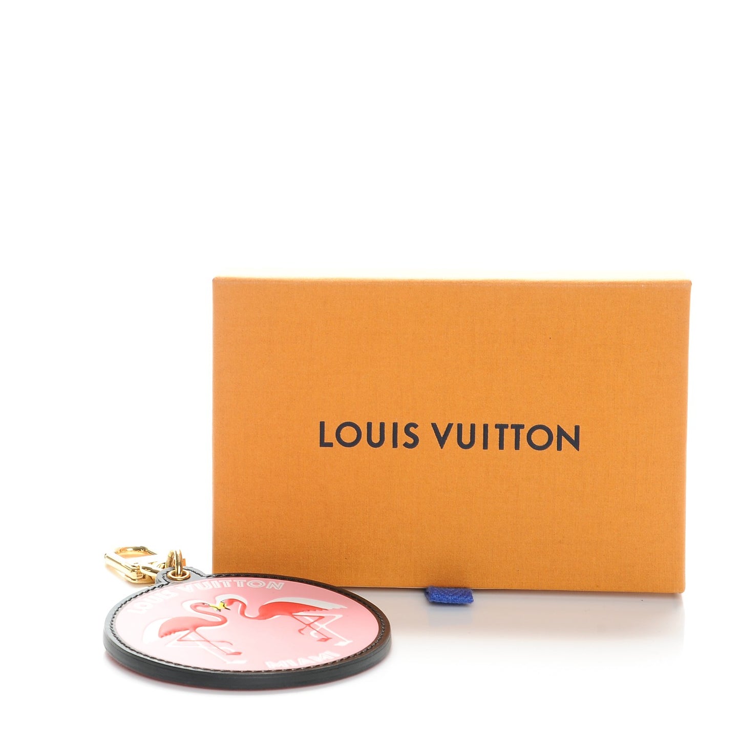 World Tour Flamingo Bag Charm Key Holder