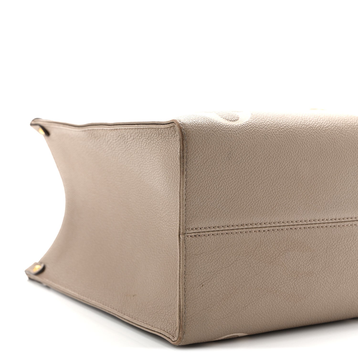 Louis Vuitton Empreinte Monogram Giant Onthego MM Tourterelle Creme 8 of 13