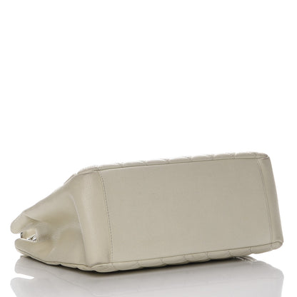Chanel Caviar Quilted Grand Shopping Tote GST Ivory 4 of 9