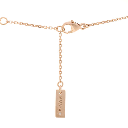 Messika 18K Rose Gold Diamond Lariat Move Necklace 4 of 5