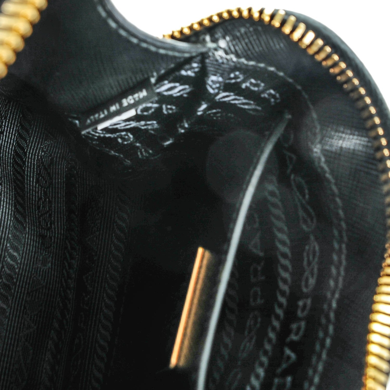 Prada Saffiano Lux Mini Promenade Tote Black 7 of 8