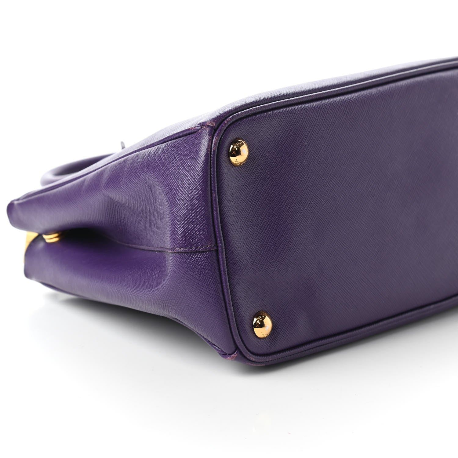 Prada Saffiano Small Galleria Double Zip Tote Viola 6 of 12