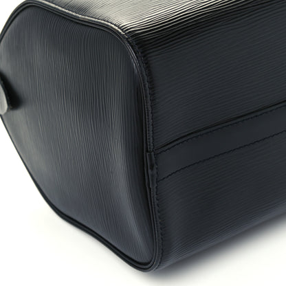 Louis Vuitton Epi Speedy 25 Black 10 of 11