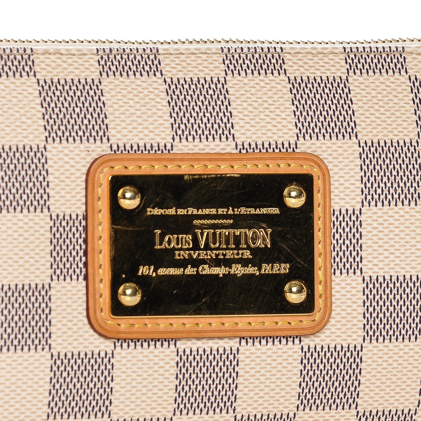 Damier Azur Eva Clutch