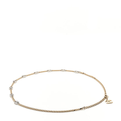Chanel Crystal CC Chain Links Belt Gold Silver 2 of 4