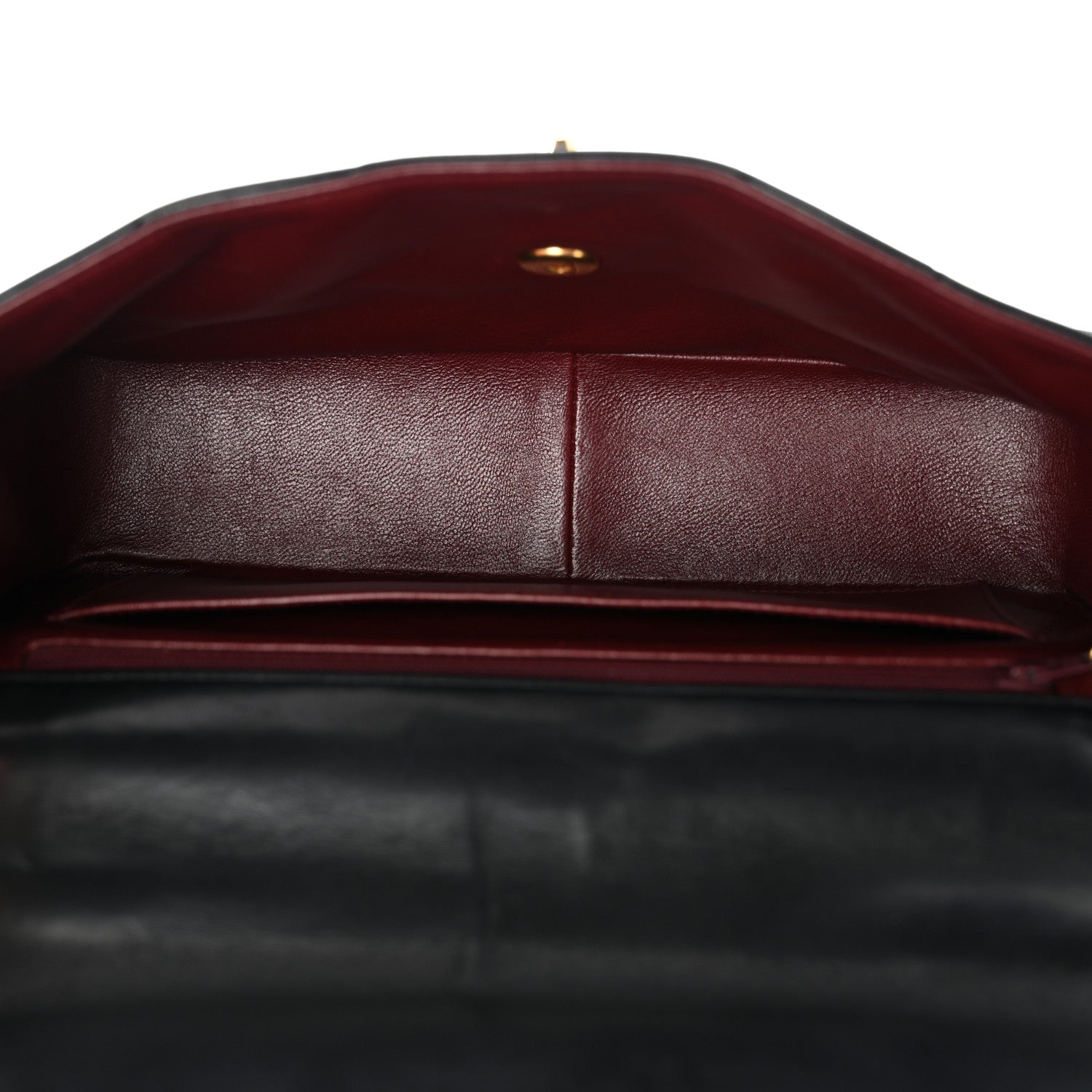 Chanel Lambskin Chevron Quilted Mini Kelly Flap Black 5 of 12