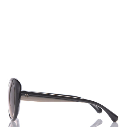 Chanel Signature Oval Sunglasses 5312 Black 2 of 9