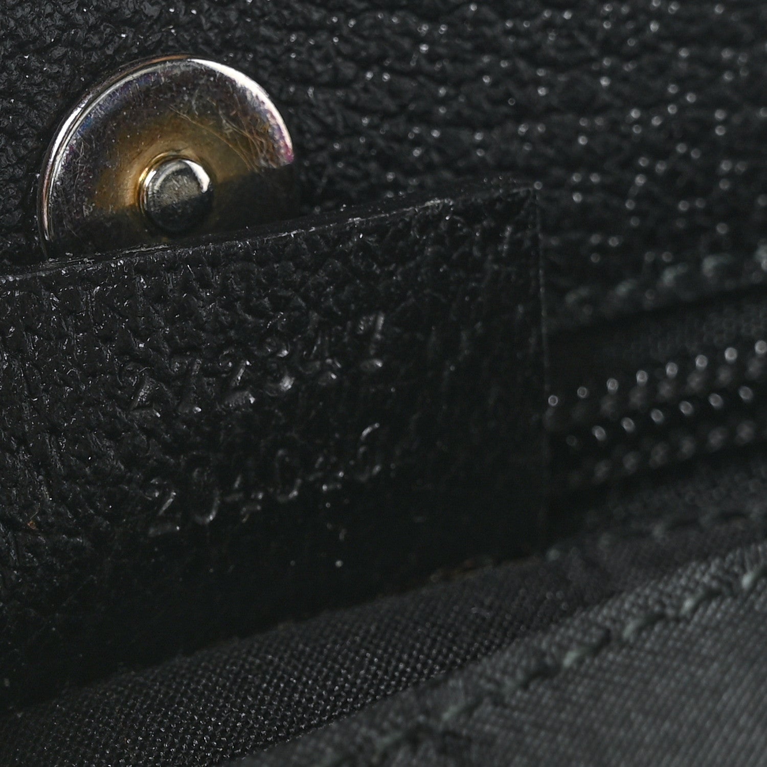 Gucci Calfskin Canvas Monogram Flat Vertical Tote Black 7 of 10