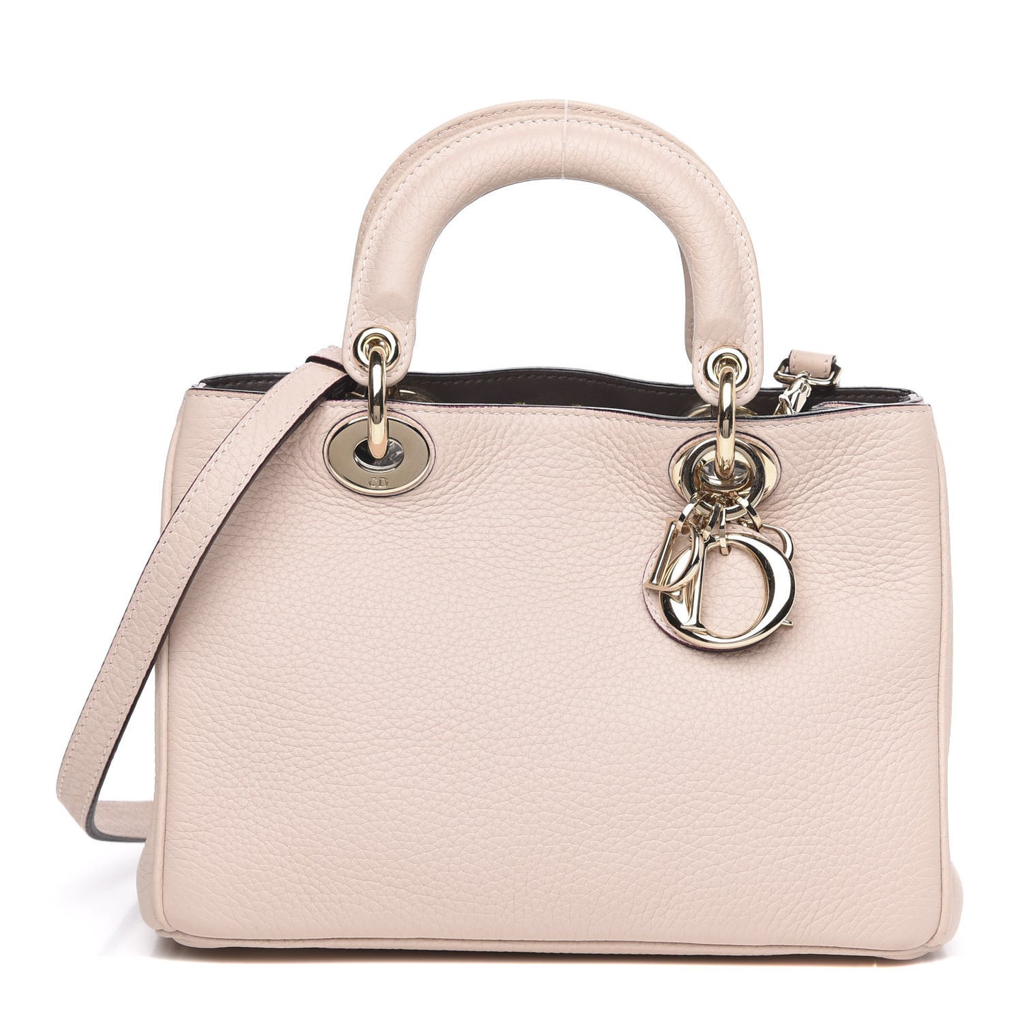 Calfskin Mini Diorissimo Tote Pink