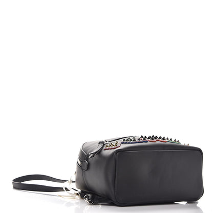 Fendi Vitello Century Fun Fair Metal Studded Mini Backpack Black Multicolor 4 of 7
