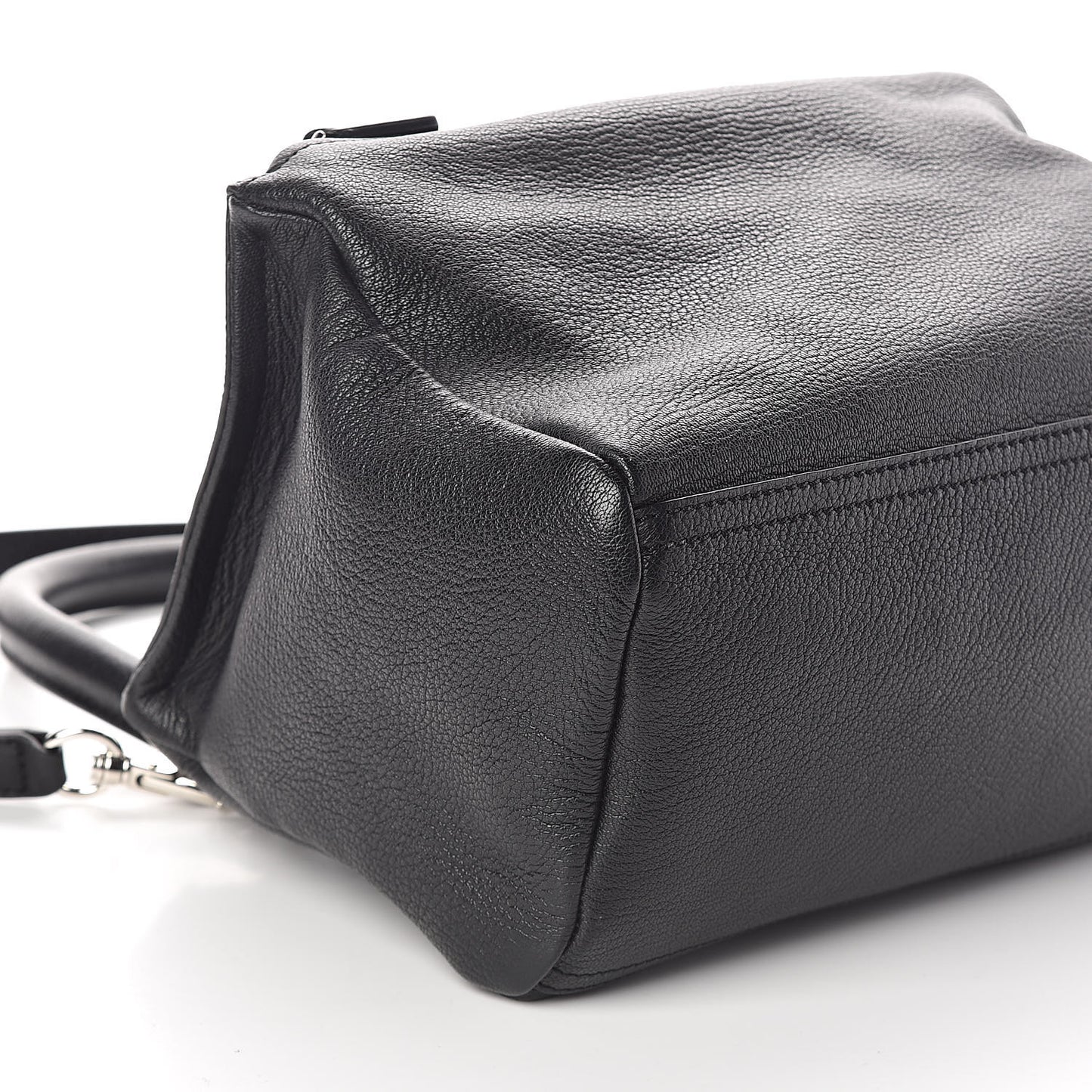 Sugar Goatskin Small Pandora Black