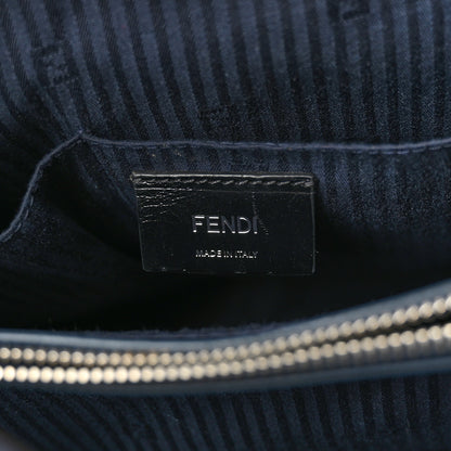 Fendi Vitello Elite Colorblock Regular 2Jours Tote Lavagna Lago Oceano 6 of 11
