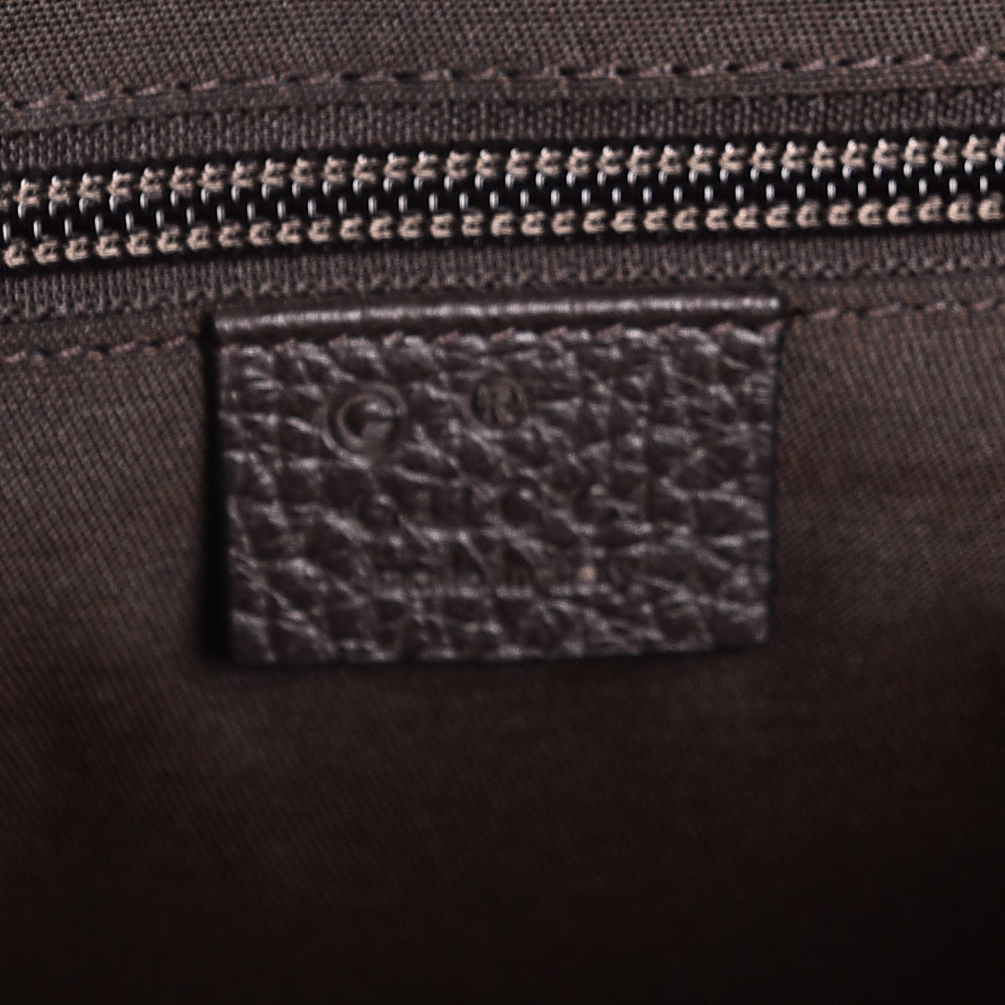Monogram Flap Messenger Bag Beige Dark Brown