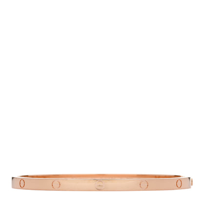 Cartier 18K Pink Gold Small LOVE Bracelet 16 1 of 7
