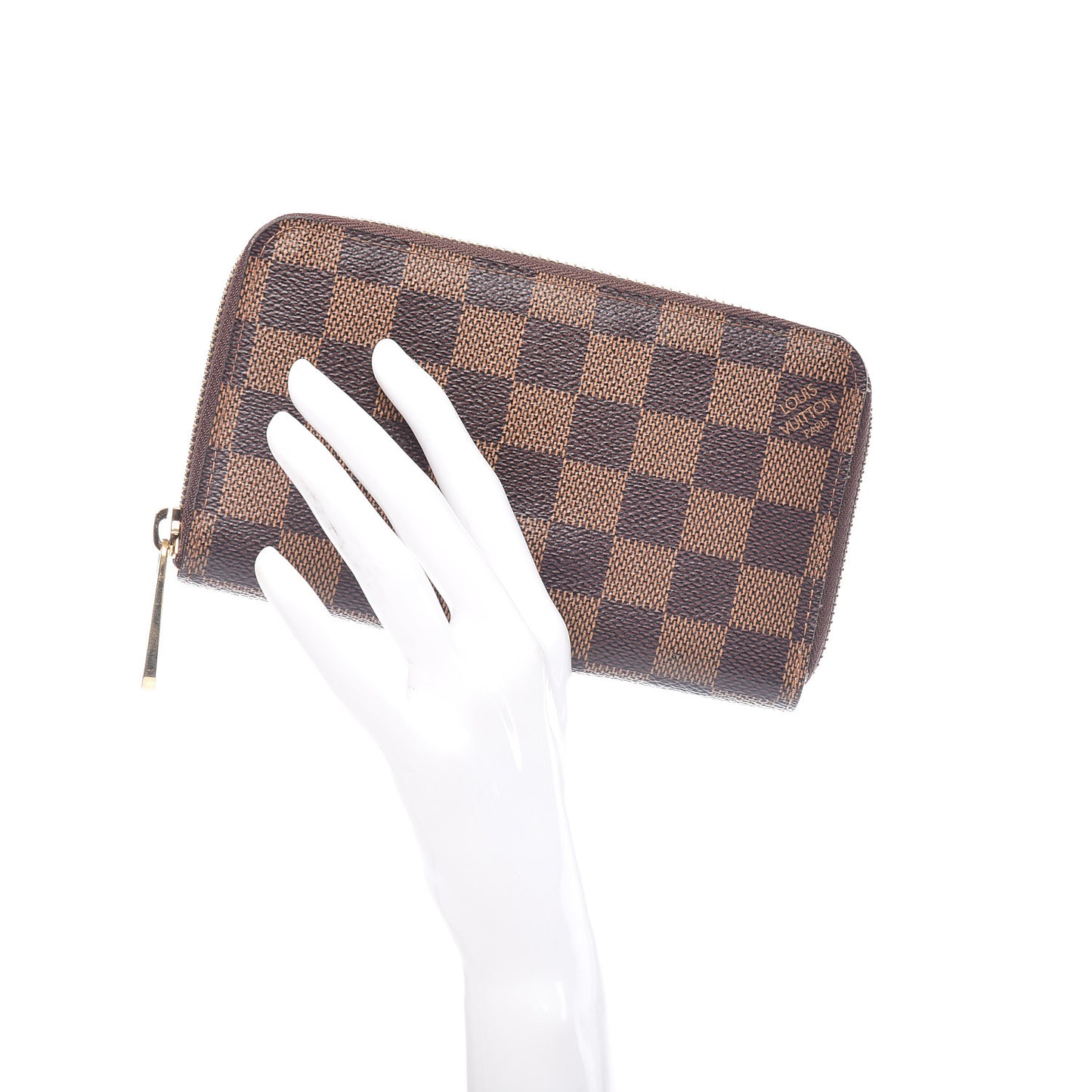 Damier Ebene Zippy Compact Wallet